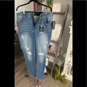 LuLaRoe Skinny Fit Distressed Jeans